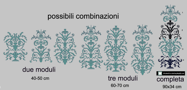 M63 GROTTESCA COMPONIBILE