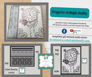 PROGETTO:L'OROLOGIO SHABBY