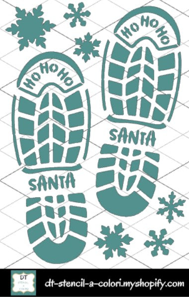 S324 SANTA'S FOOTPRINT