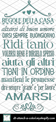 S376 LE REGOLE DELLA CASA