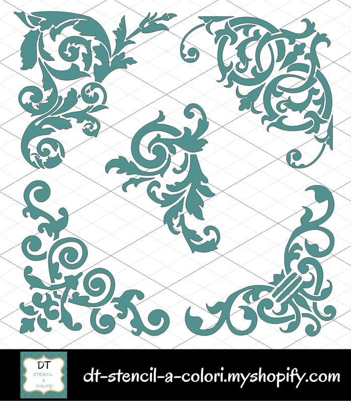 S400 SET ANGOLARI GRANDI PER TARGHE