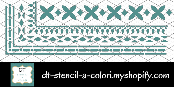 S446 MIX BORDI BONE INLAY