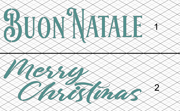 S463 CREA LA TUA TARGA DI NATALE