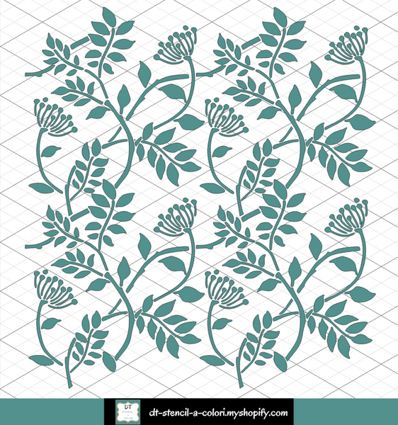 S458 TEXTURE FLOREALE