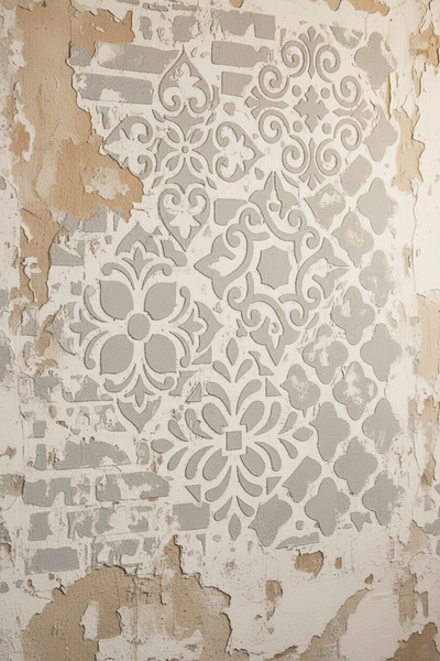 Macro Cementine Stencil Variante