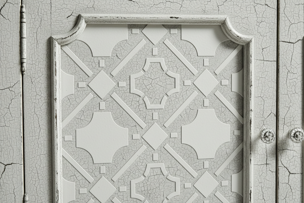 Macro stencil in primo piano con luce radente