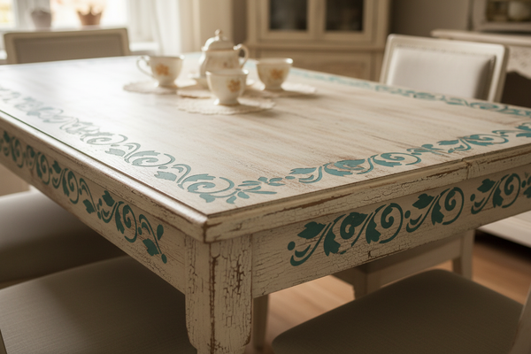 Tavolo shabby chic