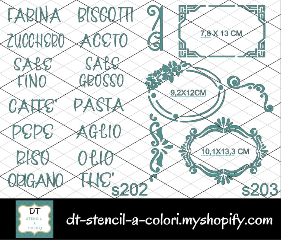 S202-203 KIT BARATTOLI