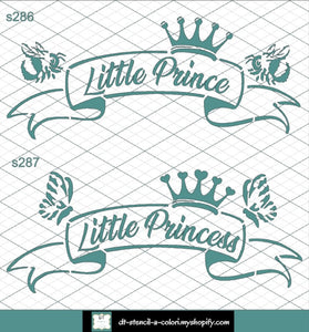 S286-S287 LITTLE PRINCE-PRINCESS 30X60