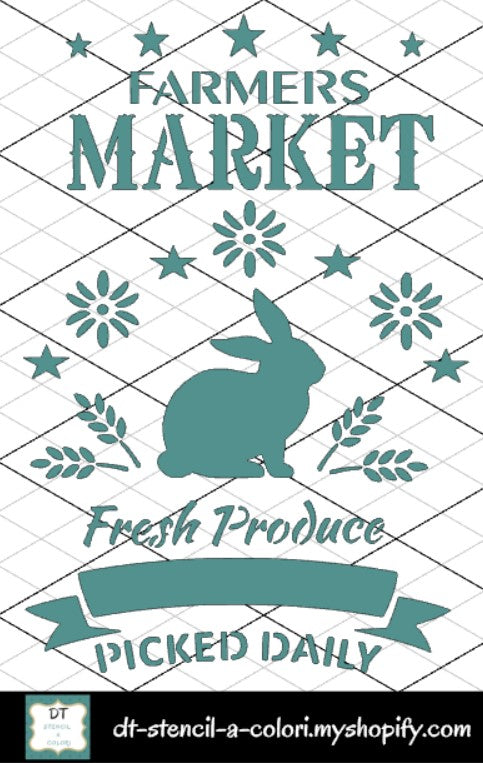 S69  FARMER MARKET BUNNY